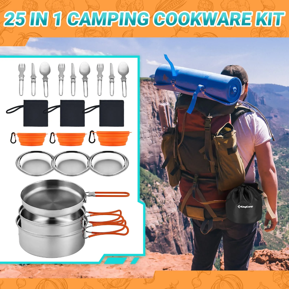 Adventure pro Stainless Cookware Set (6)