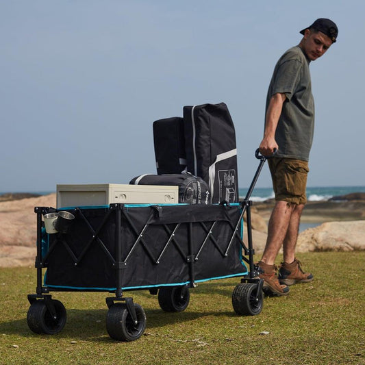 Fundango Heavy Duty Folding Beach Wagon (8)