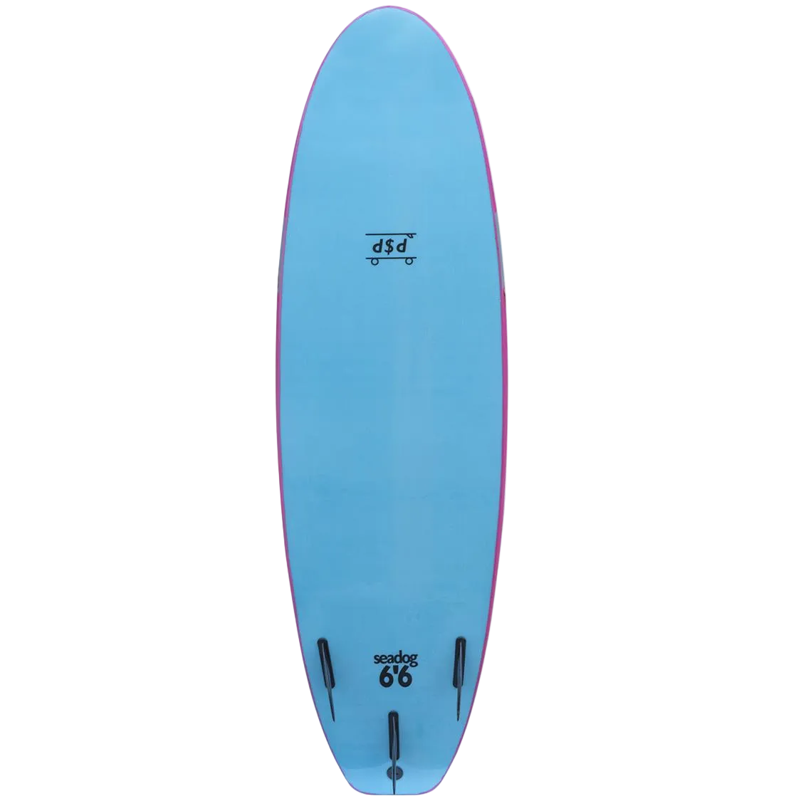 DOUBLE$DOWN Seadog Softboard 6 foot 6 Pink