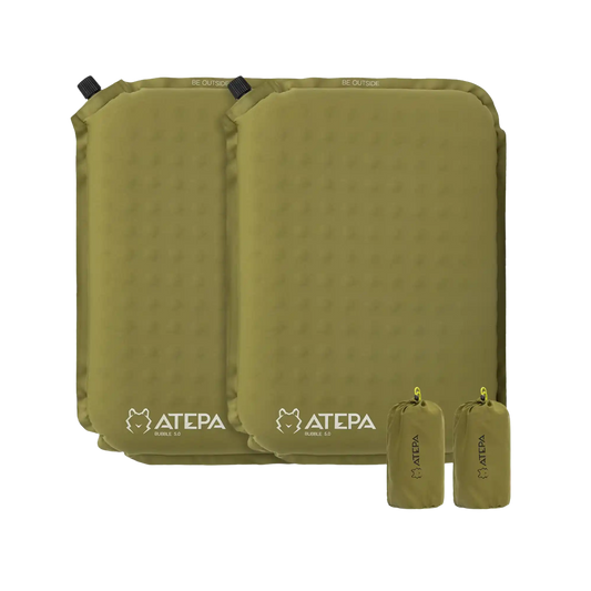 ATEPA Inflatable Foam Seat Cushion - Twin Pack