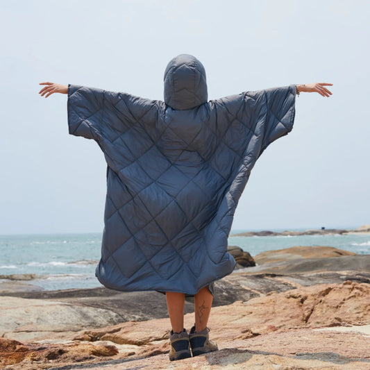 Atepa Murano Insulated Camp Poncho - Grey