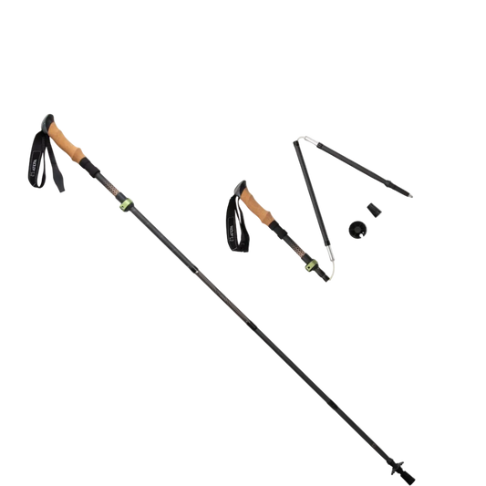 ATEPA Carbon Fibre Folding Trekking Pole - Single