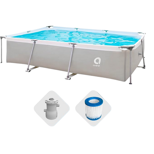 Avenli 3m x 2m Rectangular Frame Pool