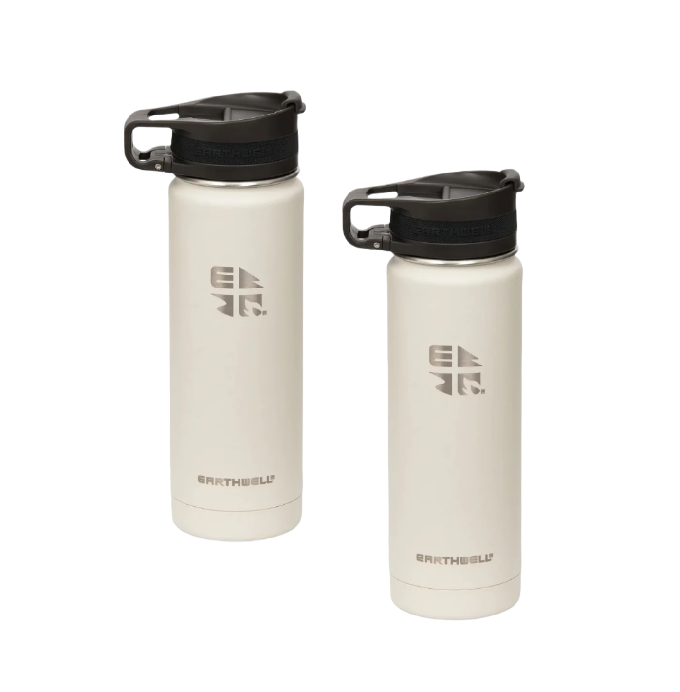 Earthwell Vacuum Bottle 20oz/590ml - Twin Pack - 2 Colours