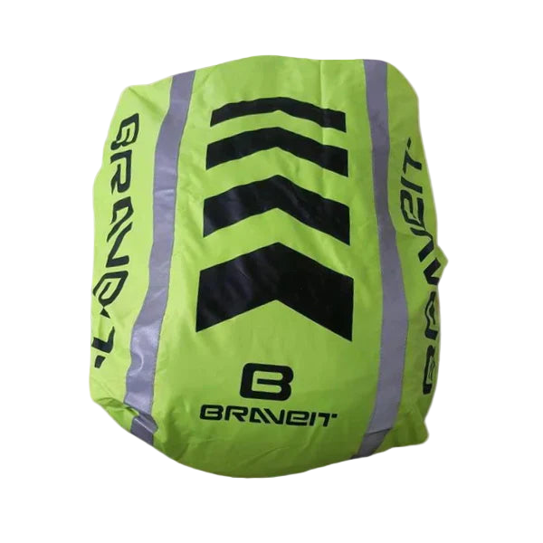 Brave Backpack Cover Hi-Vis Fluro/Reflective/Black