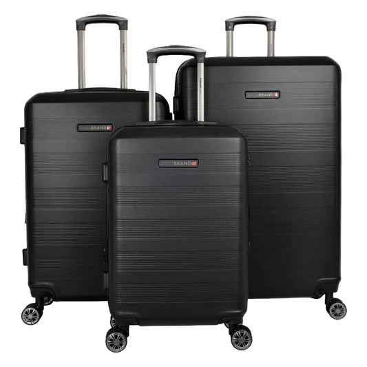 Swissbrand Cardiff Trolley Case Set of 3 - Three Colours