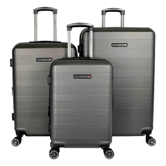 Swissbrand Cardiff Trolley Case Set of 3 - Three Colours