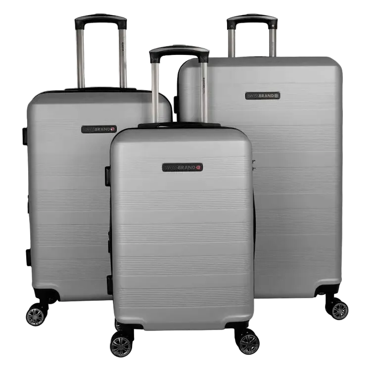 Swissbrand Cardiff Trolley Case Set of 3 - Three Colours