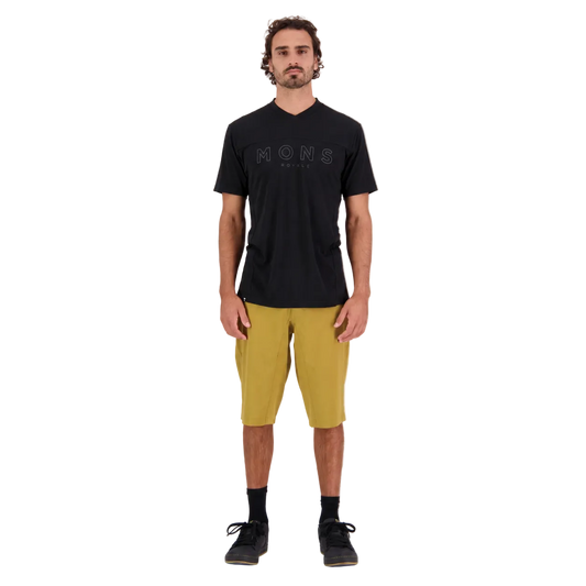 Mons Royale Men's Virage Bike Shorts 2.0 - Cumin