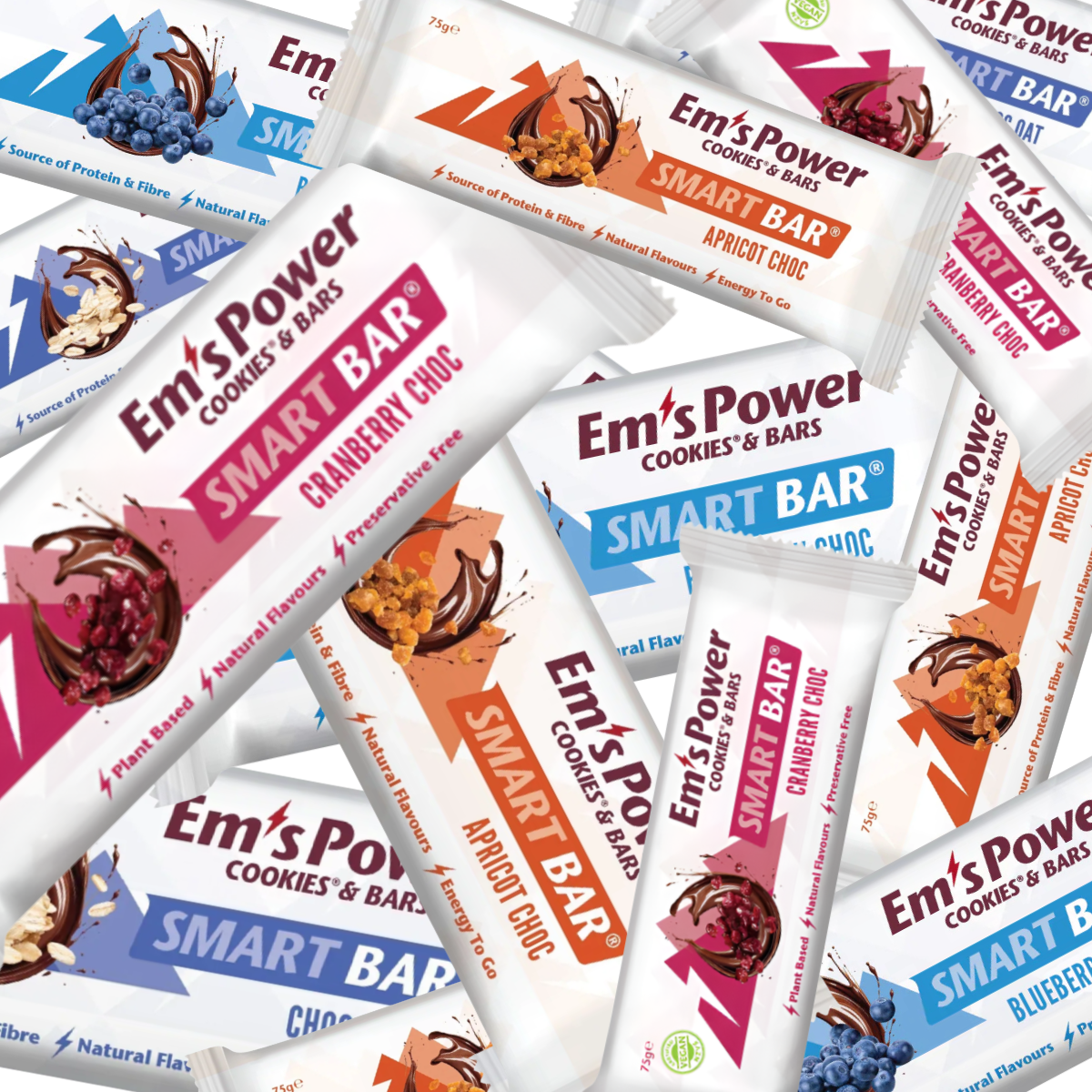 Em's Power Smart Bars - 8 pack
