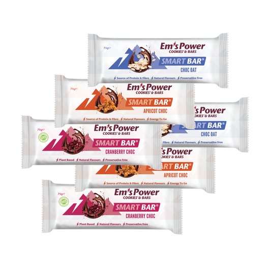 Em's Power Smart Bars - 6 Bars