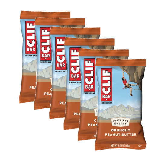 CLIF BAR Energy Bars 6pk - 4 Flavours