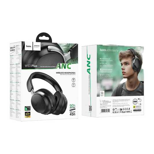 Hoco Active Noise Cancelling Headphones 90Hr