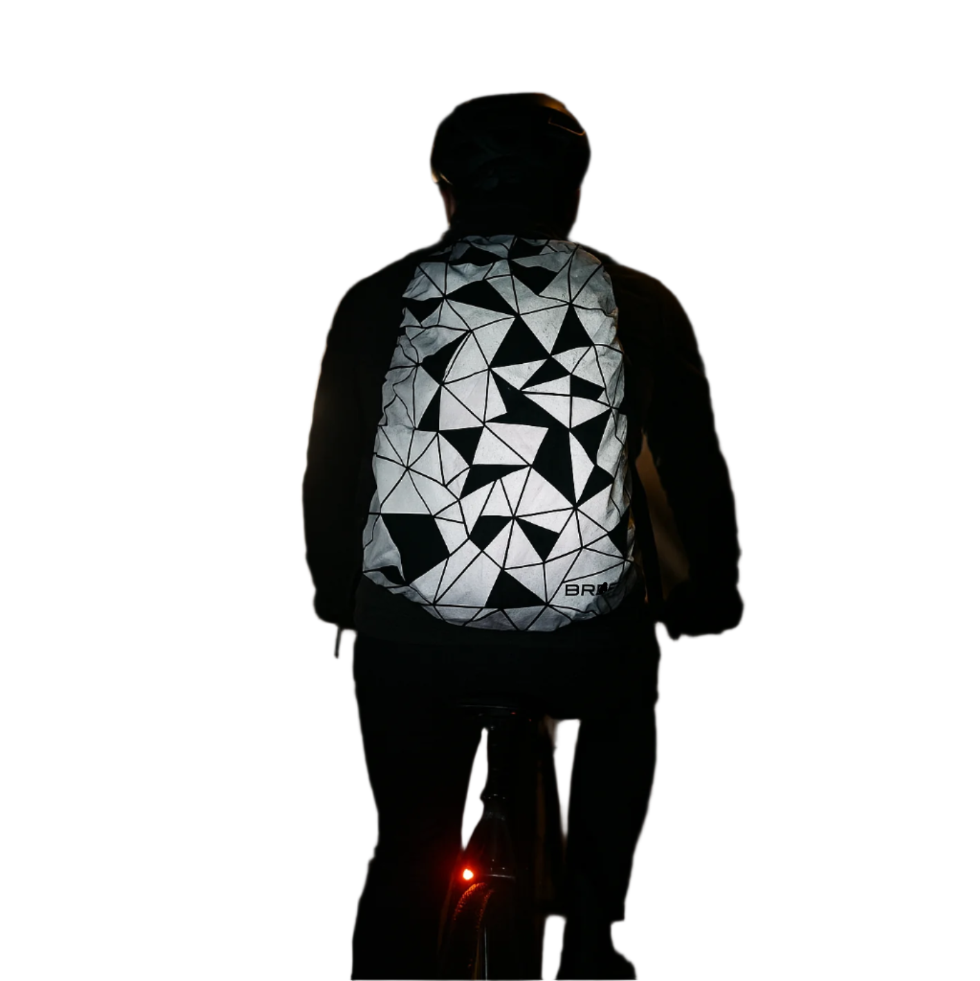 Brave Reflective Backpack Cover - Silver