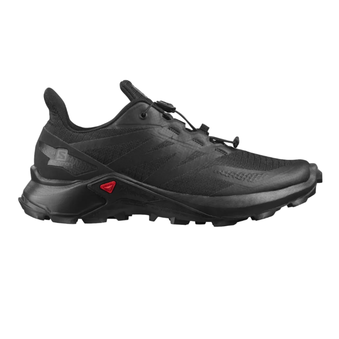Salomon SUPERCROSS BLAST Women's Shoe - BLACK/BLACK/BLACK-5.5