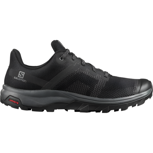 Salomon Women's  Outline Prism W-Black/Magnet/Quiet Shade-5.5