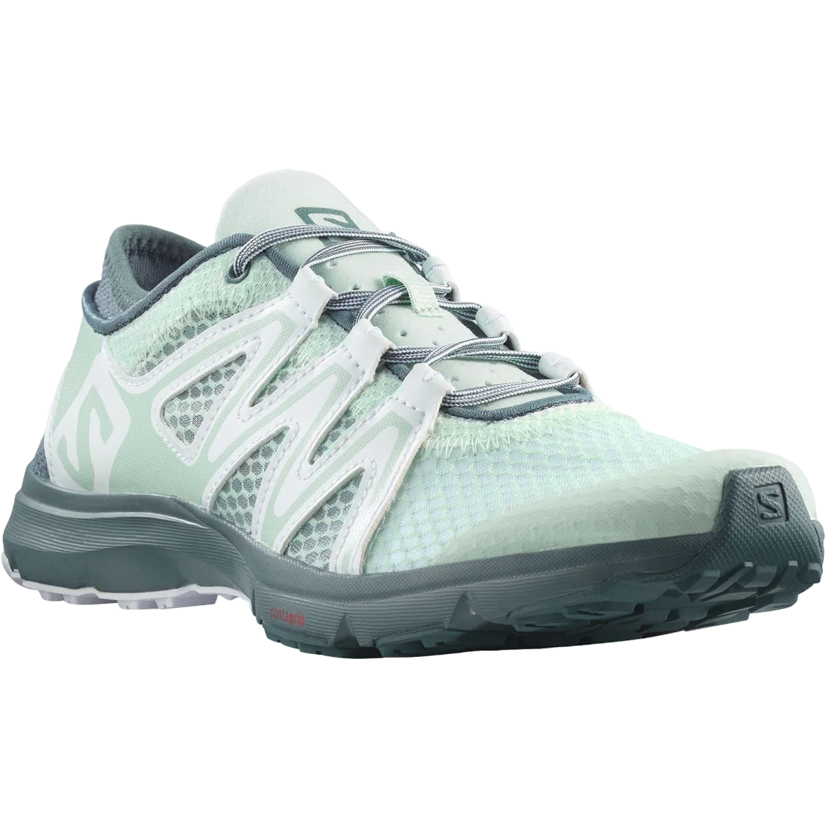Salomon Crossamphibian Swift 2 Women's Shoe-Opal Blue/Stormy Weather/White-5.5