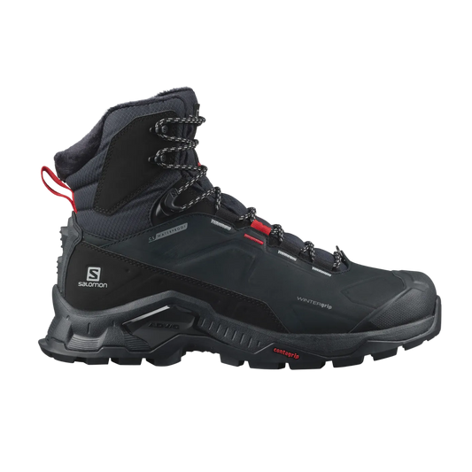 Salomon Quest Winter Ts Cswp Men's Shoe-Black/Goji Berry/Monument-8.5