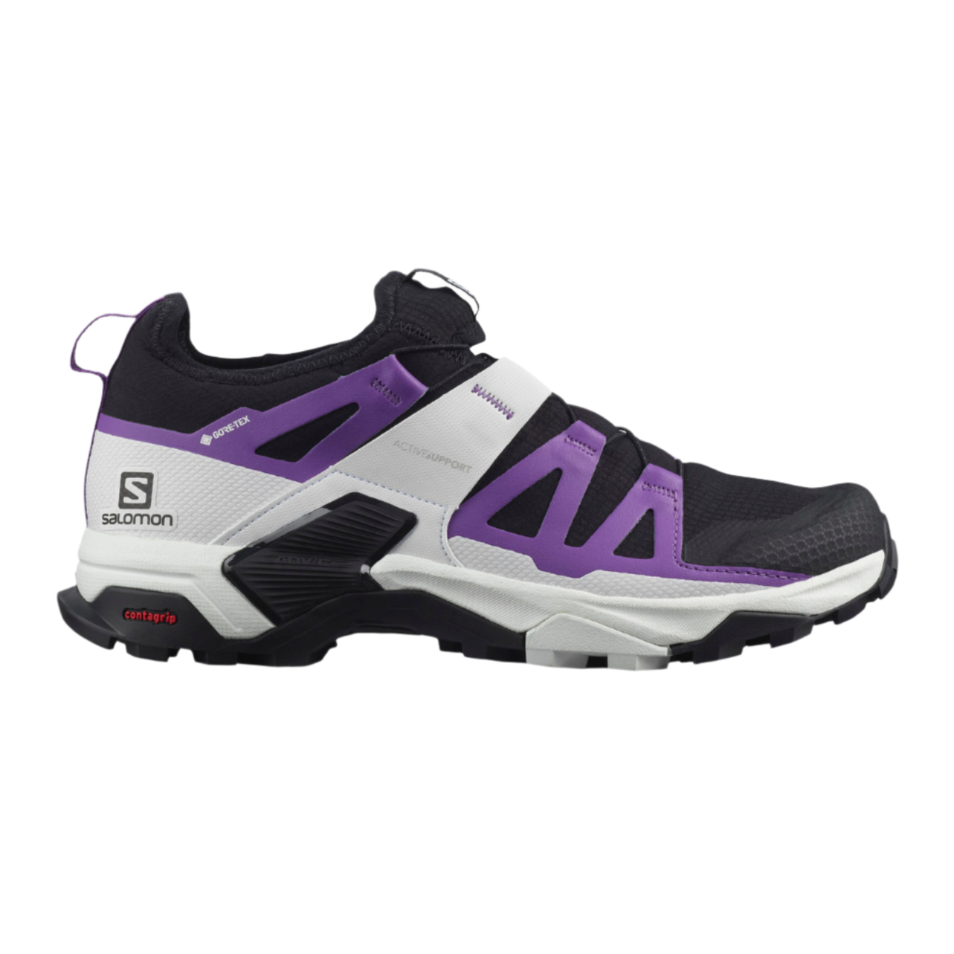 Salomon X Ultra Pro GTX 3D Women's Black/White/Lilac-5.5