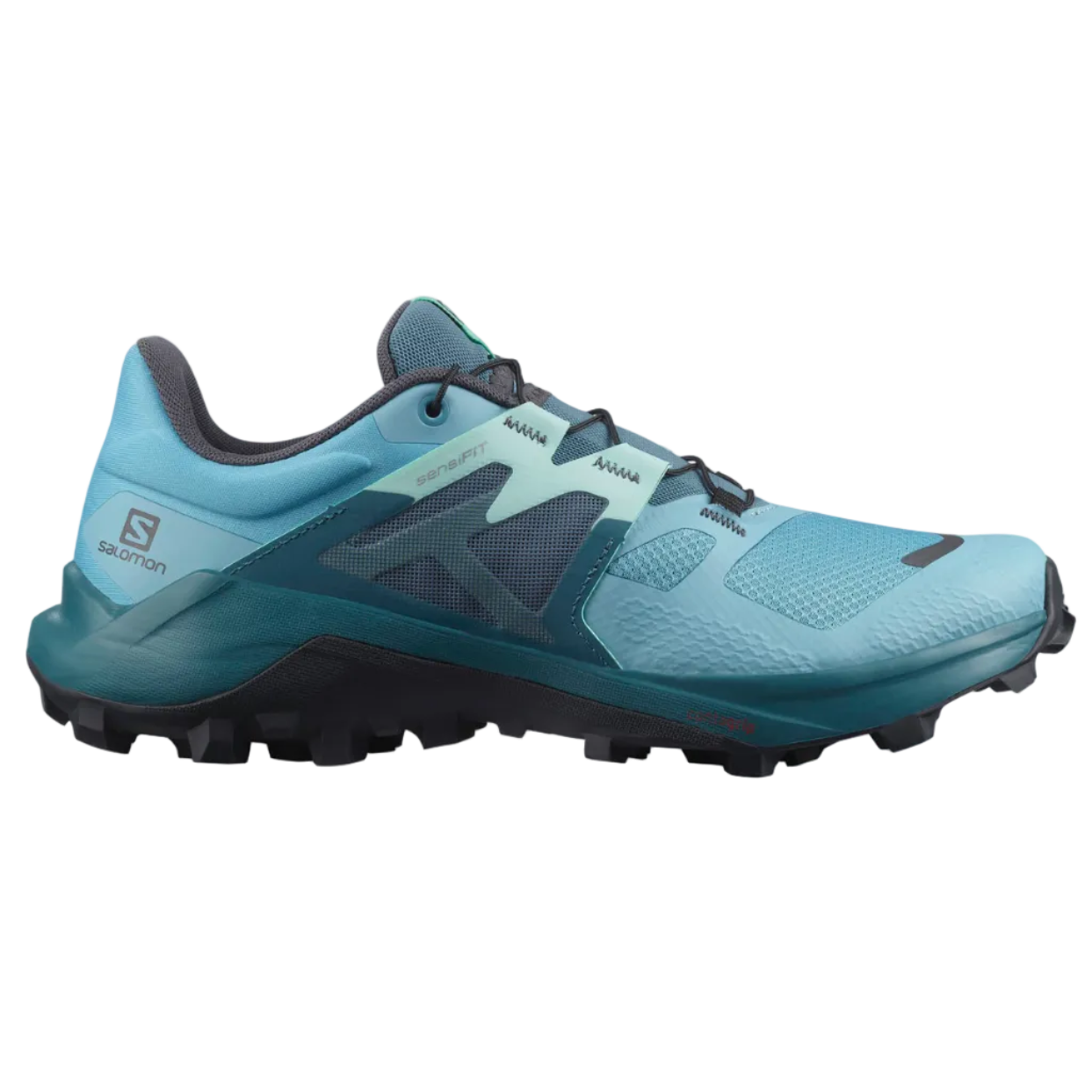 Salomon Wildcross 2 Women's Shoe-Delphinium Blue/Mallard Blue/Yucca-5.5