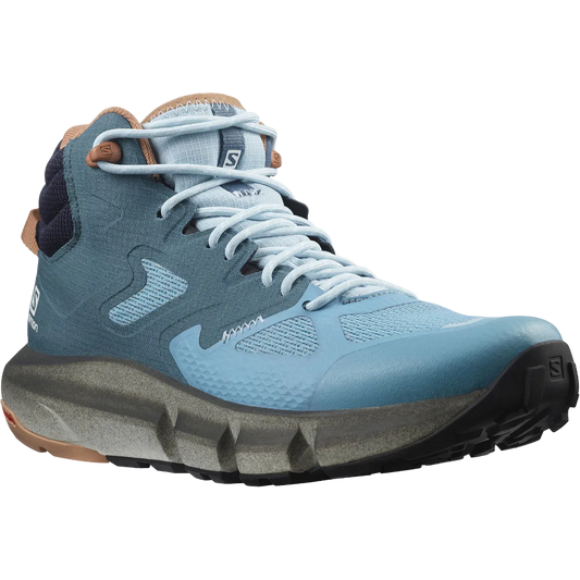 Salomon PREDICT HIKE MID GTX Women's Shoe - MALLARD BLUE/DELPHINIUM BLUE/MOCHA MOUSSE-5.5