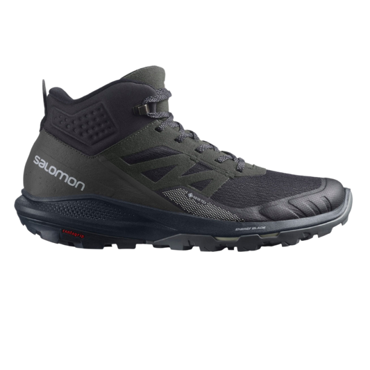 Salomon Outpulse Mid Gtx-Black Ebony Vanilla Ice-8.5