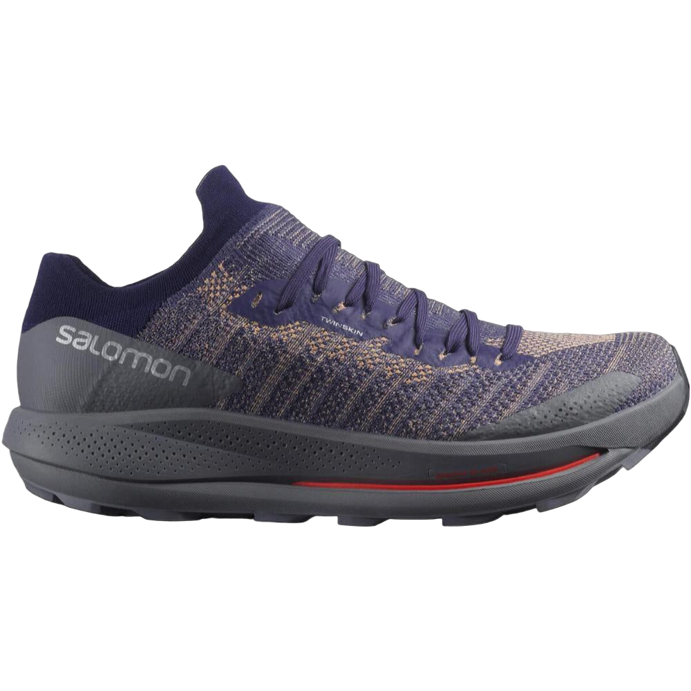 Salomon Pulsar Twinskin Women's Shoe Astral Aura Quiet Shade Poppy Red-7UK