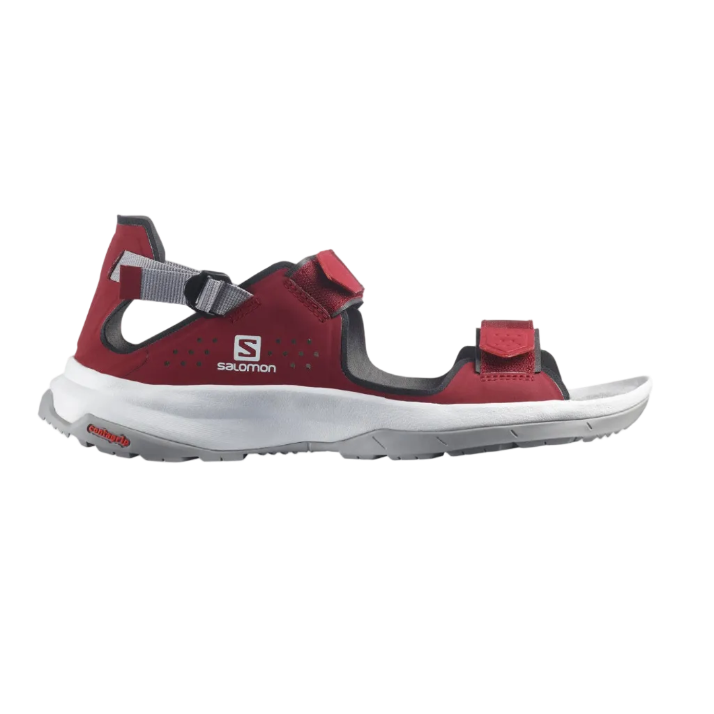 Salomon Tech Sandal Feel-Biking Red Alloy Black-8.5