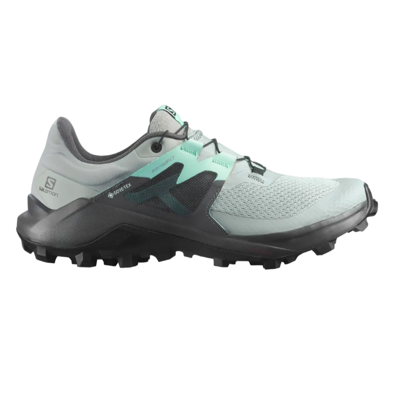 Salomon Wildcross 2 Women's Gtx-Wrought Iron Magnet Yucca-5.5