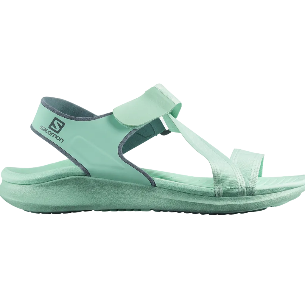 Salomon Vaya Glow Women's Shoe-Spray Stormy Weather Yucca-5.5