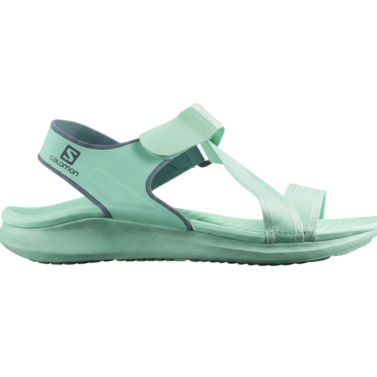 Salomon Vaya Glow Women's Shoe-Spray Stormy Weather Yucca-5.5