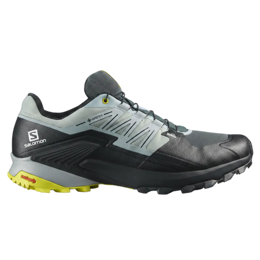 Salomon Men's Wings Sky 2 Gtx Shoe-Quarry Black Evening Primrose-8.5