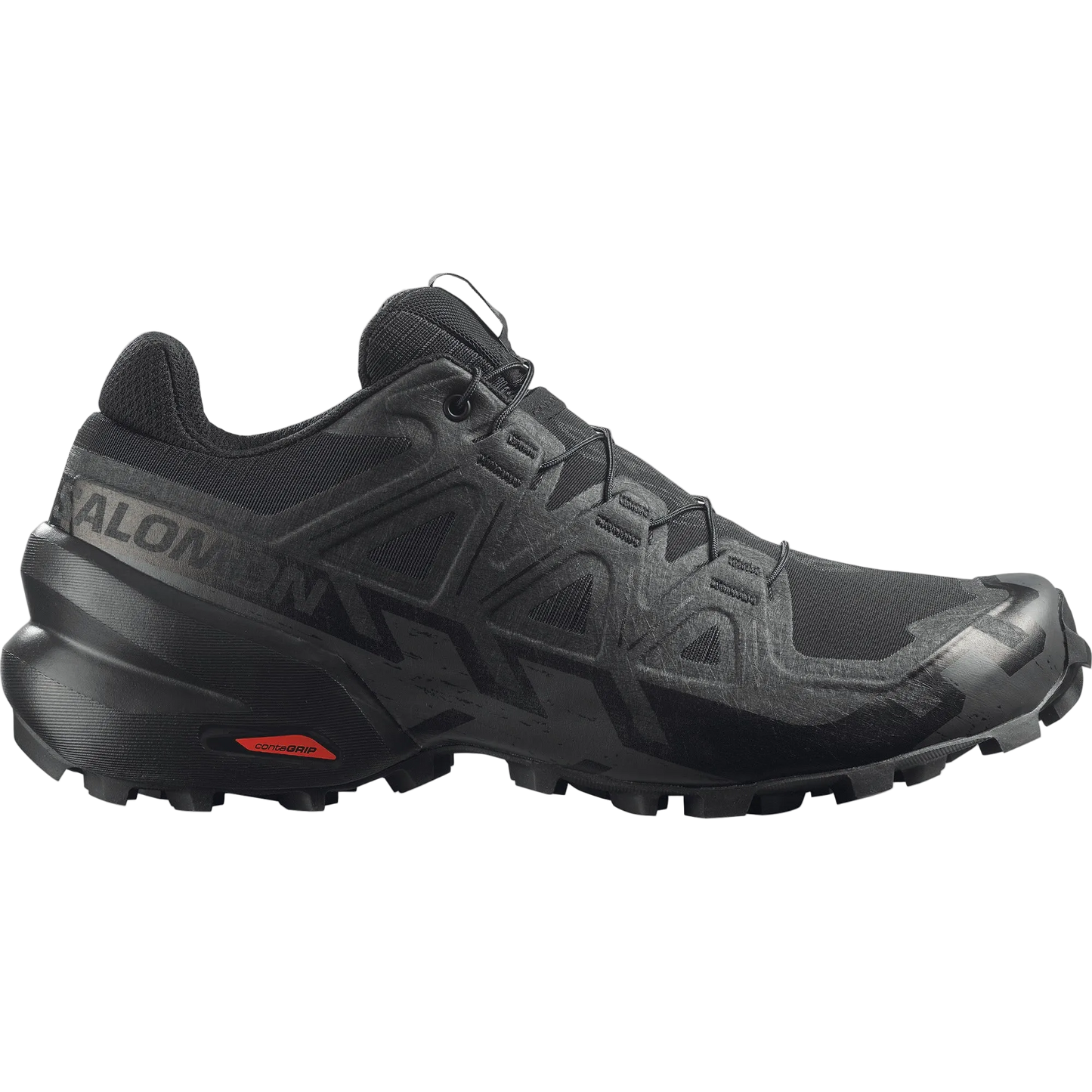 Salomon Speedcross 6 Women's Shoe-Black/Black/Magnet-5.5