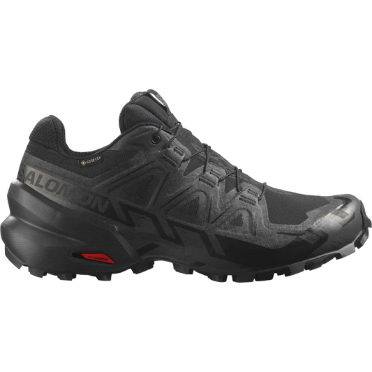 Salomon Speedcross 6 Gtx Women's Shoe-Black/Black/Magnet-5.5