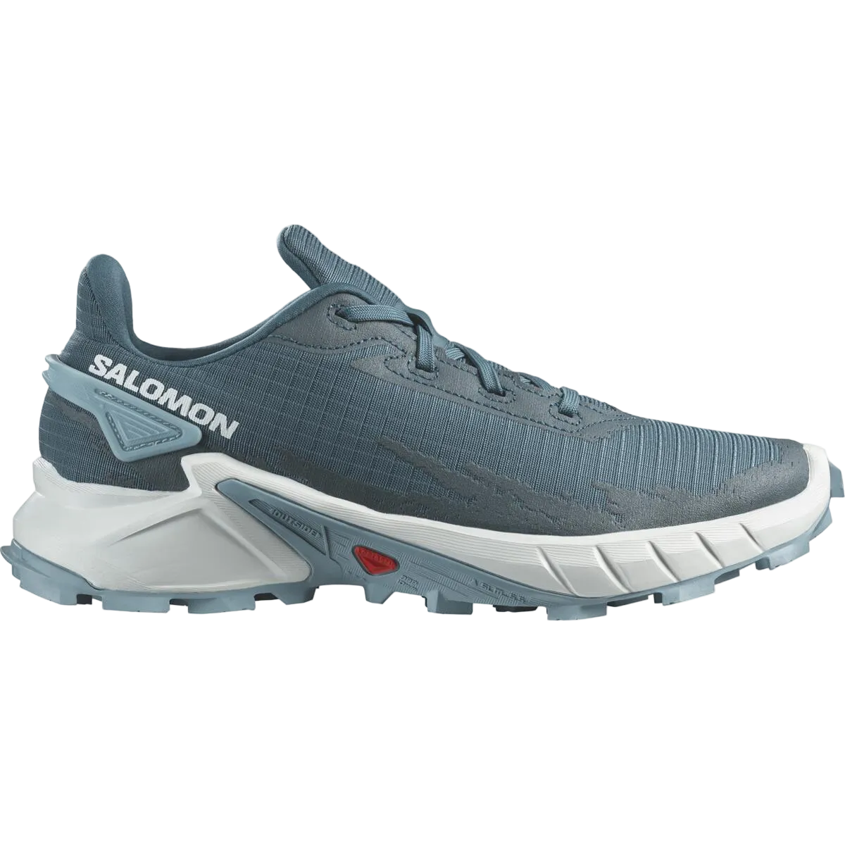 Salomon Alphacross 4 Women's Shoe-Stargazer White Stone Blue-5.5