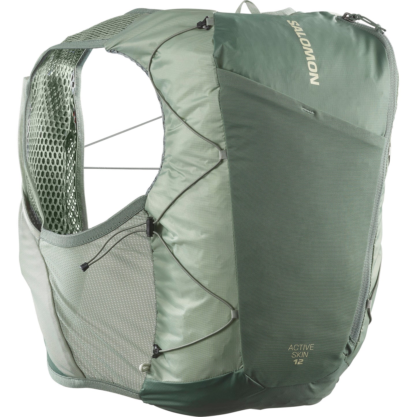 Salomon Active Skin 12 Vest Laurel Wreath/Lily Pad/Aloe Wash Medium