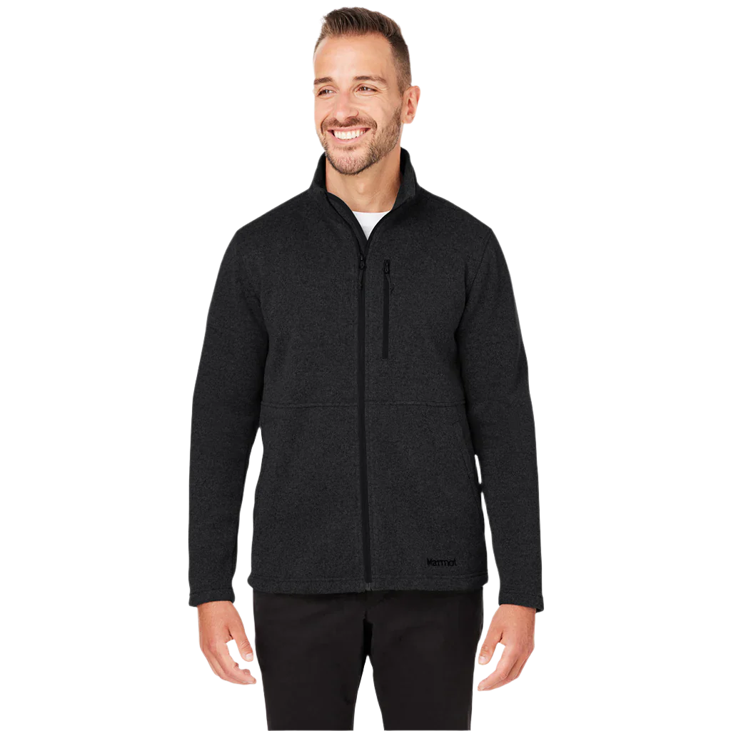 Marmot Dropline Men's Fleece Jacket Black