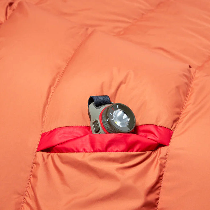 Marmot Lost Coast 40 Sleeping Bag Red Auburn (4 Degrees)