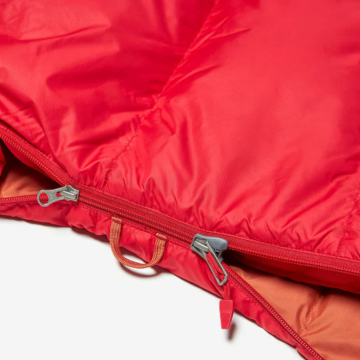 Marmot Lost Coast 40 Sleeping Bag Red Auburn (4 Degrees)
