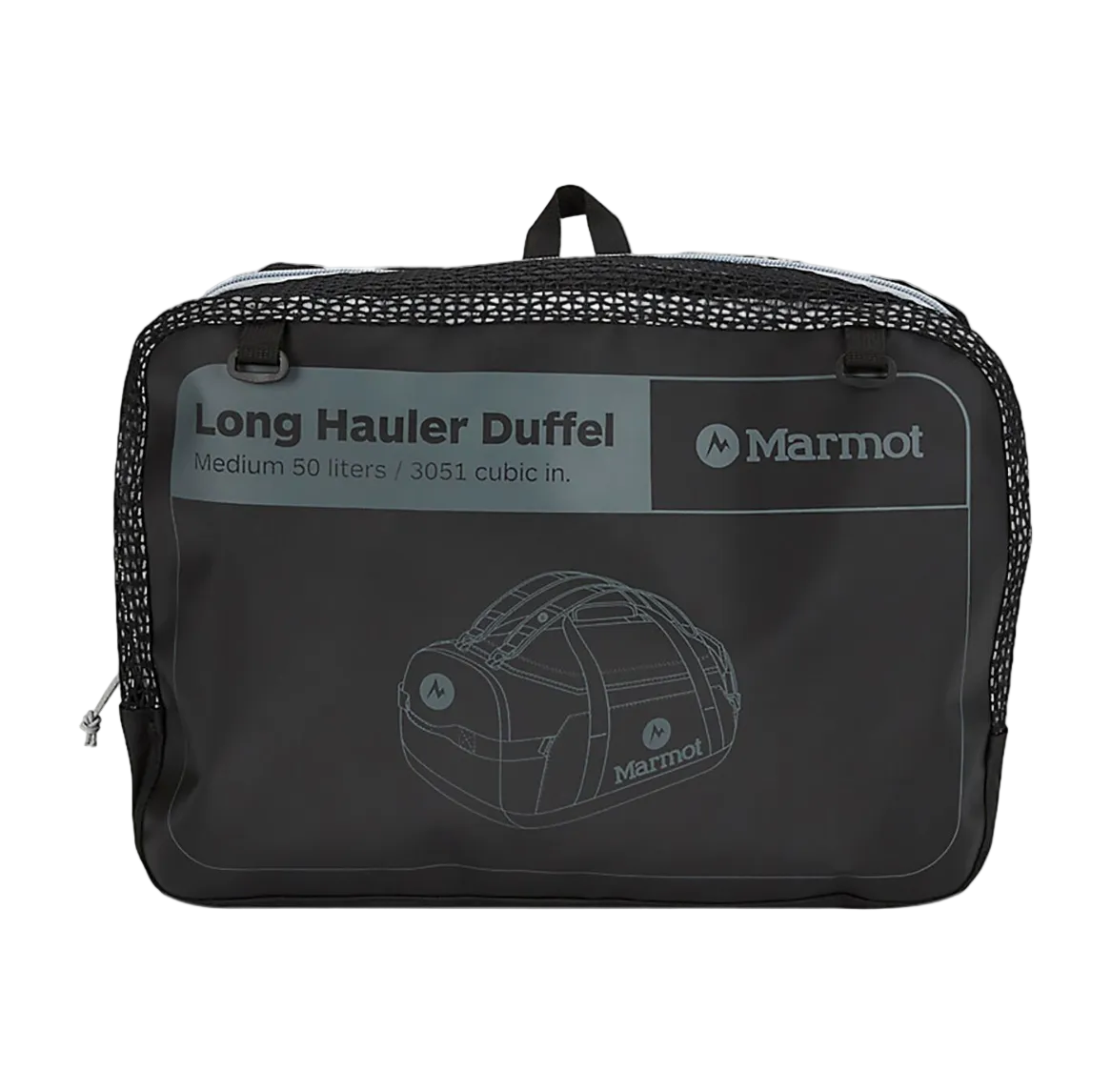 Marmot Long Hauler Duffel Medium Black 50L