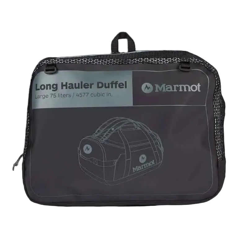 Marmot Long Hauler Duffel Large Black 75L