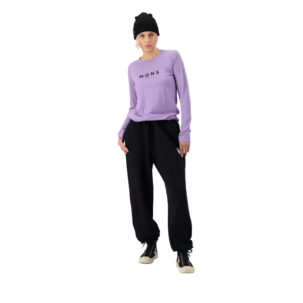 Mons Royale Womens Yotei Merino L/S Lupin