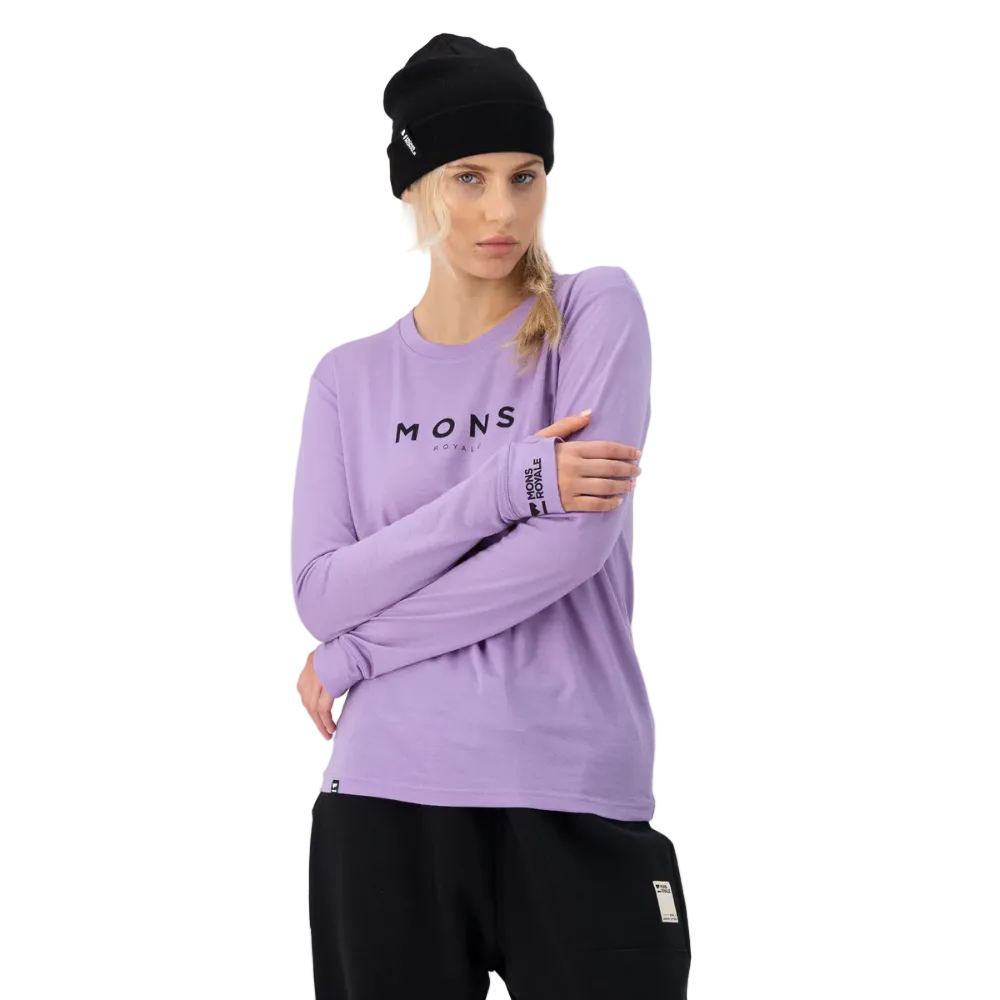 Mons Royale Womens Yotei Merino L/S Lupin