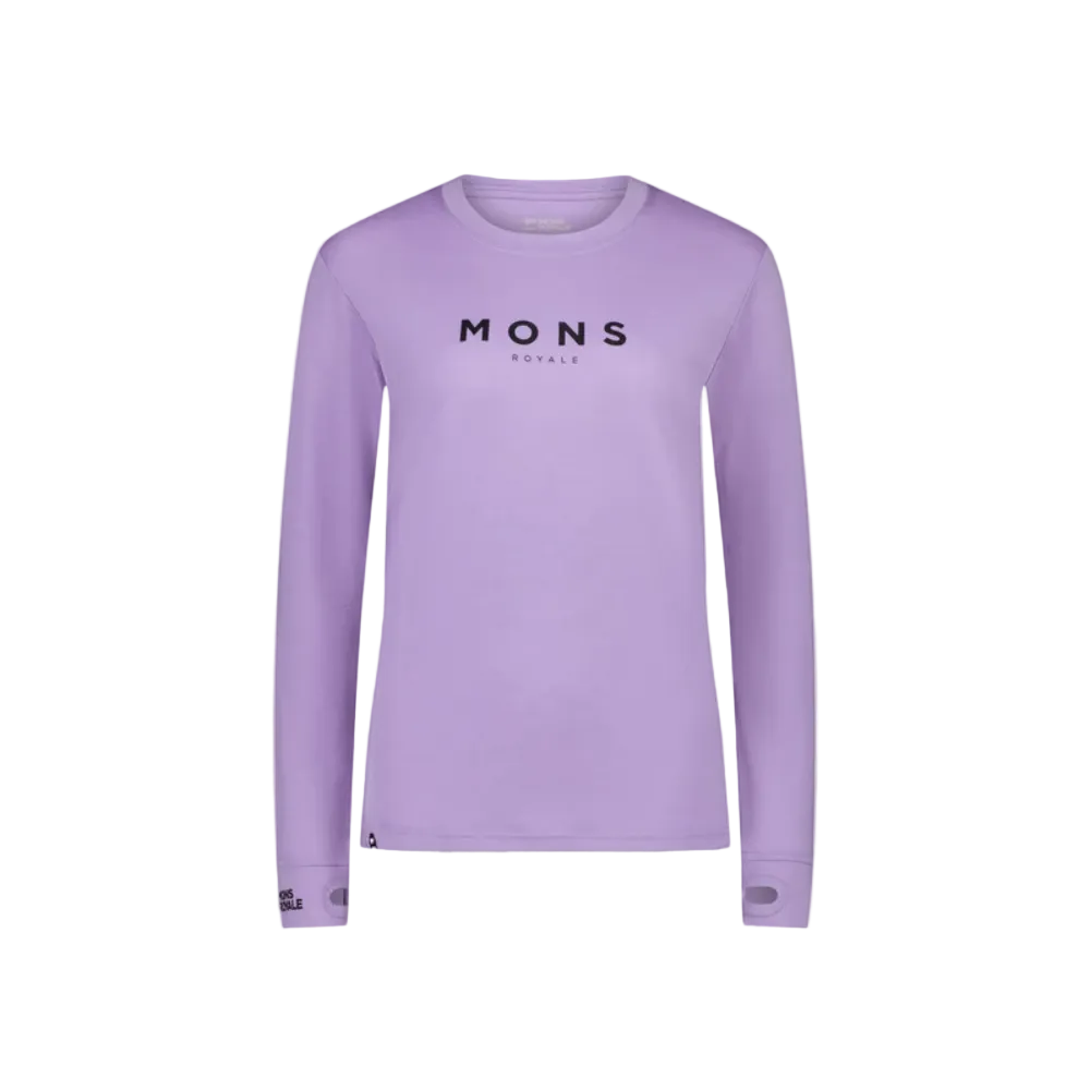 Mons Royale Womens Yotei Merino L/S Lupin