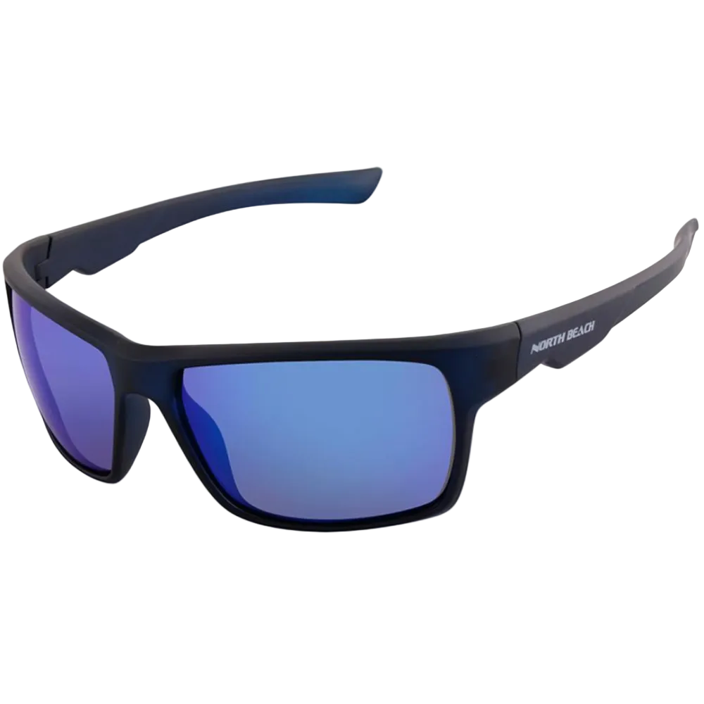 North Beach Pearleye Polarised Sunglasses - Blue Lens