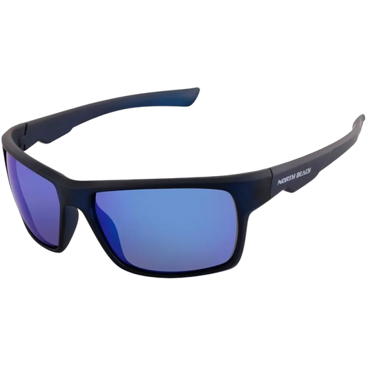 North Beach Pearleye Polarised Sunglasses - Blue Lens