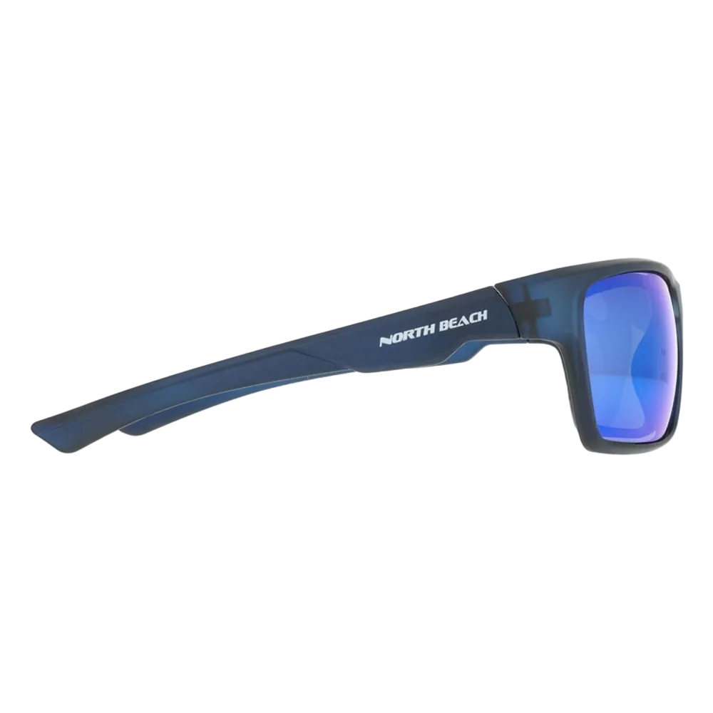 North Beach Pearleye Polarised Sunglasses - Blue Lens