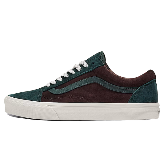 Vans Old Sku Suede Men's Shoe Scarab Green/Brown
