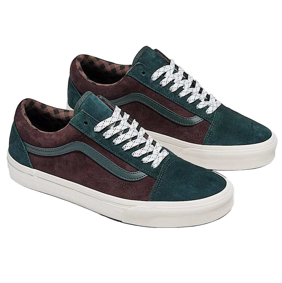 Vans Old Sku Suede Men's Shoe Scarab Green/Brown
