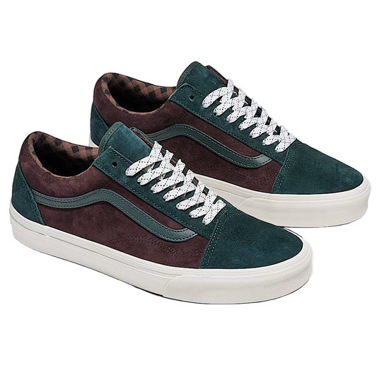 Vans Old Sku Suede Men's Shoe Scarab Green/Brown